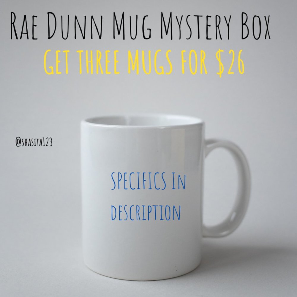 Rae Dunn Mug Mystery Box